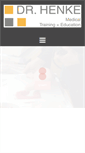 Mobile Screenshot of drhenke.de